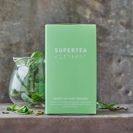 Teministeriet - Supertea Žalias Tea Mint - BIO 20 Tea Bags