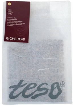 Teso - Kenya Gicherori Washed Filter 250 g
