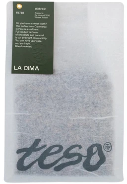 Teso - Peru La Cima plauti filtrai 250 g