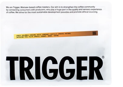 Trigger - Colombia Huila Natural Filter 250 g