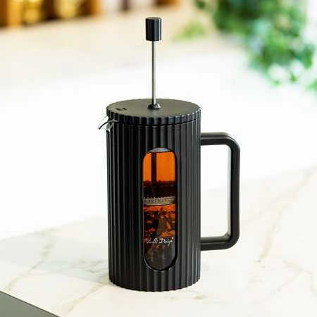 „Vialli Design“ – „Livio“ prancūziška preso kava, juoda, 1 l
