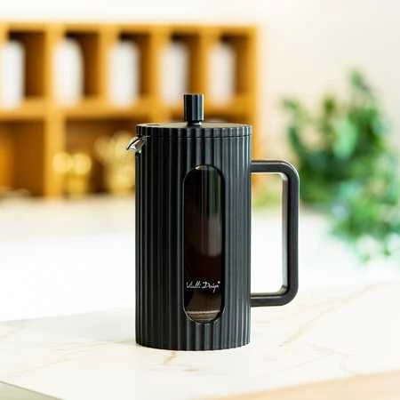„Vialli Design“ – „Livio“ prancūziška preso kava, juoda, 1 l