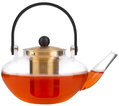 Vialli Design do herbaty 800 ml Eva auksinė (1623)