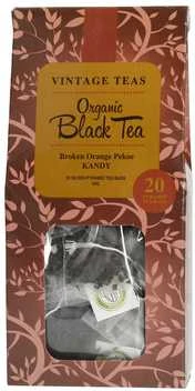 Vintage Teas Vintage arbatos – ekologiška juodoji arbata – 20 arbatos pakelių
