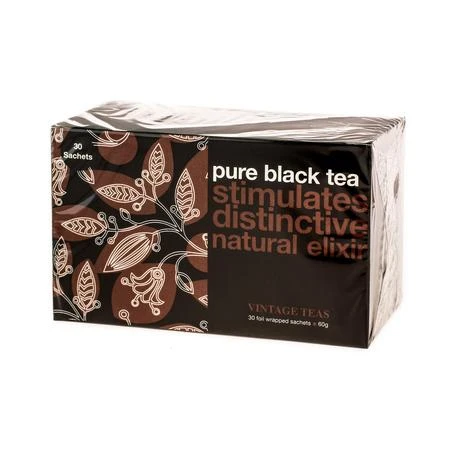 Vintage Teas Pure Juodas Tea - 30 teabags