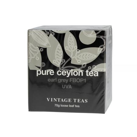 Vintage Teas Vintage Teas Grynas Ceilonas Arbata Juoda arbata Erl Pilka FBOP1 70g