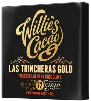 Willie's Cacao – 72% Las Trincheras Gold 50g