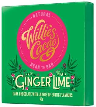 Willie's Cacao - Imbiero laime 50g