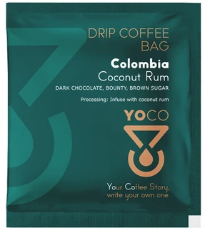 YOCO - Colombia Coconut Rum Filter - 1 sachet 12g
