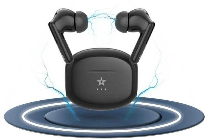 GIEWONT RealSound PRO ANC ENC GWS800-1 Belaidės ausinės juodos