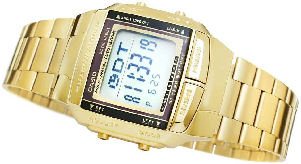 CASIO DATABANK MEN'S WATCH DB-360G-9ADF (zd161b) + BOX