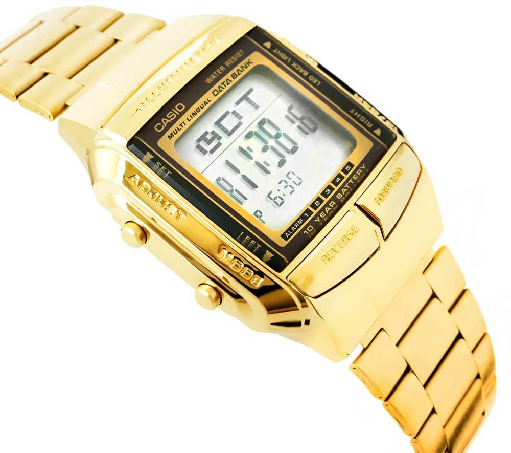 CASIO DATABANK MEN'S WATCH DB-360G-9ADF (zd161b) + BOX