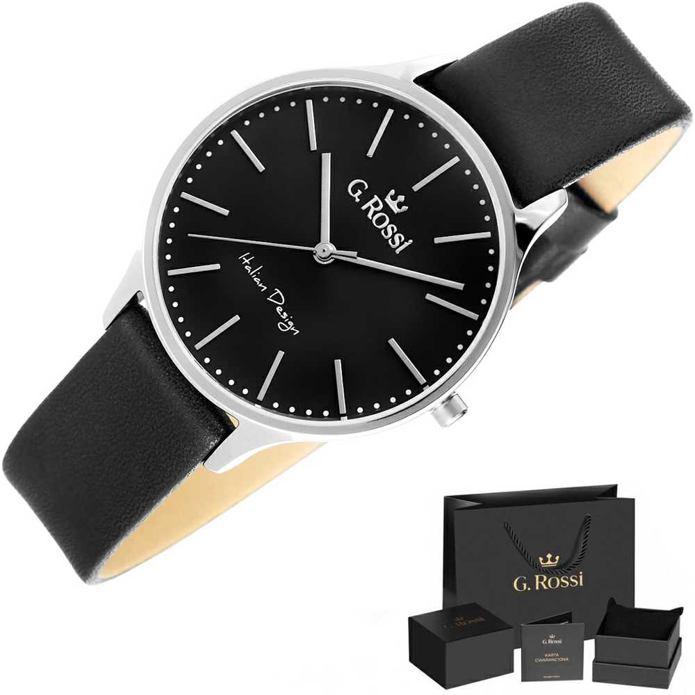 Laikrodis G.Rossi G. ROSSI WATCH - 10317A8-1A1 (zg811c) + BOX