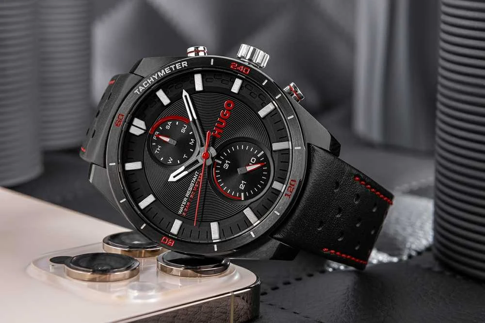 Hugo Boss Vyriškas laikrodis HUGO Fast 1530370 + dėžutė
