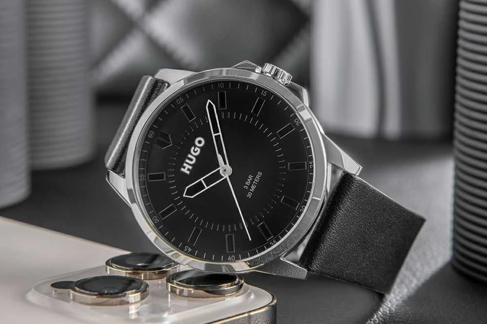 Hugo Boss Vyriškas laikrodis Hugo First 1530188 + BOX