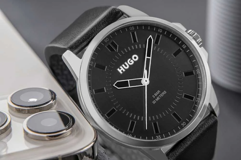 Hugo Boss Vyriškas laikrodis Hugo First 1530188 + BOX