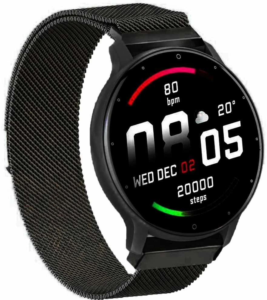 Išmanusis laikrodis Gravity GT1-3, Juodos spalvos