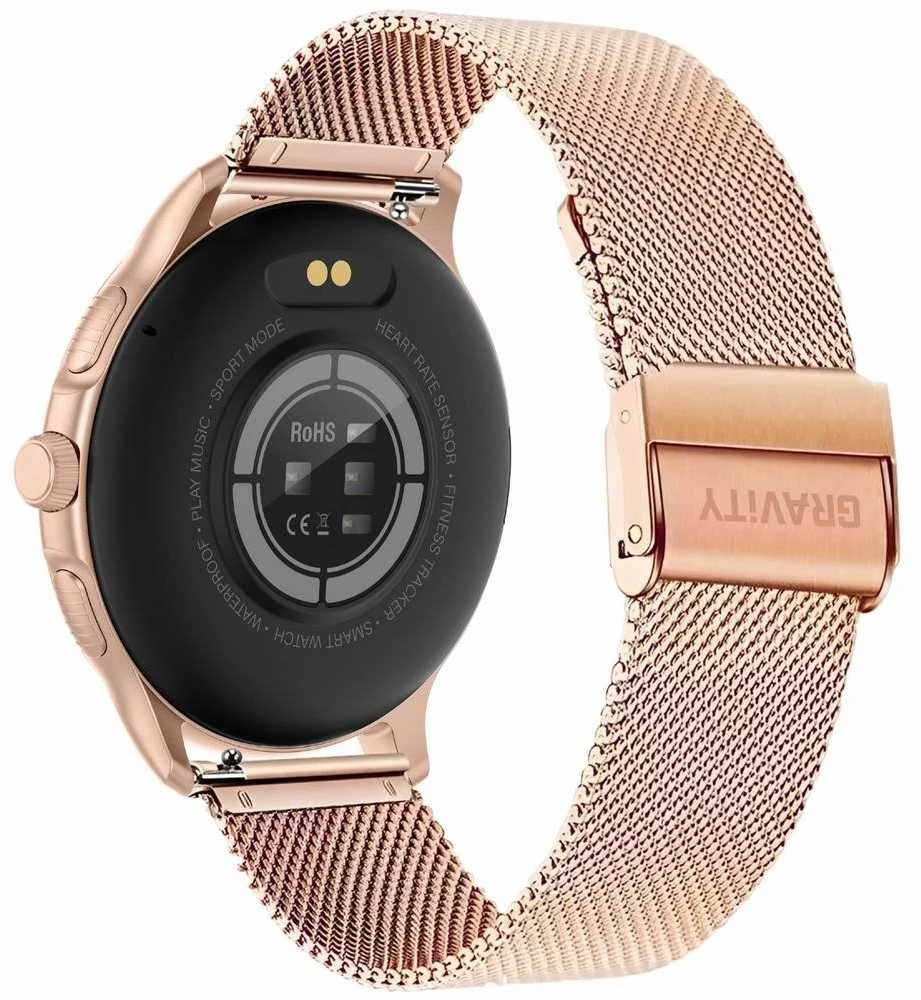 Išmanusis laikrodis UNISEX GRAVITY GT12-4 - BLUETOOTH CONNECTIONS, ADDITIONAL PASSAGE (sg035d)