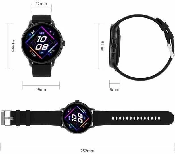 Išmanusis laikrodis UNISEX GRAVITY GT12-5 - BLUETOOTH CONNECTIONS, ADDITIONAL PASSAGE (sg035e)