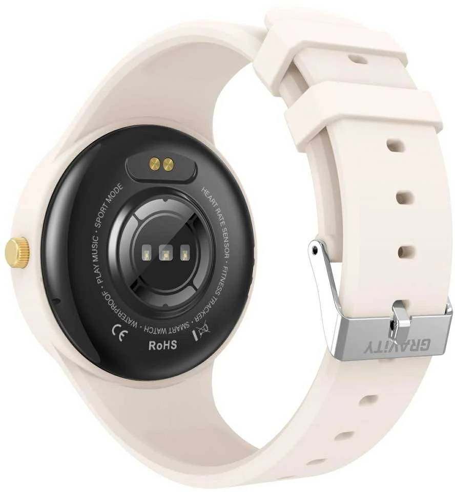 GRAVITY GT14-1 moteriškas išmanusis laikrodis - BLUETOOTH RYŠYS, OWN ciferblatas (sg026a)