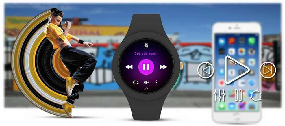 Išmanusis laikrodis DAMSKI GRAVITY GT14-3 - ROZMOWY BLUETOOTH, WŁASNE TARCZE (sg026c)