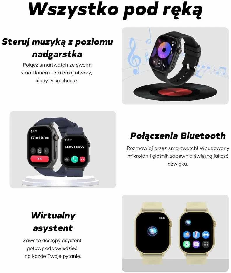 Išmanusis laikrodis UNISEX GRAVITY GT15-10 - BLUETOOTH RYŠIAI, PAPILDOMAS PRAĖJIMAS (sg029j)
