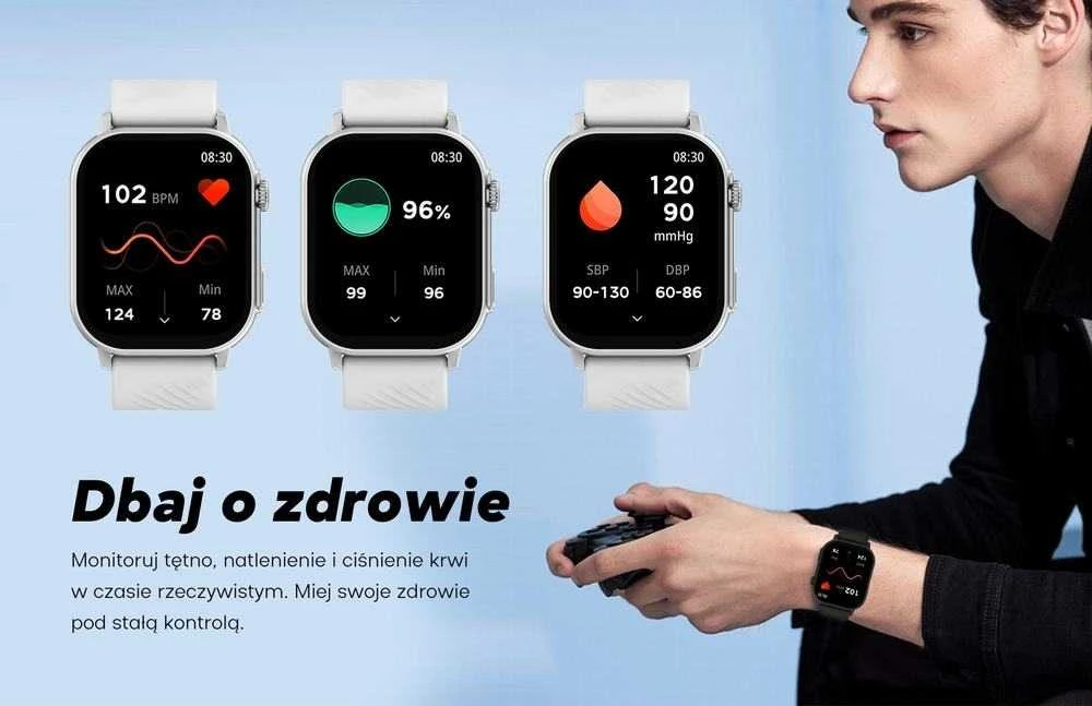Išmanusis laikrodis UNISEX GRAVITY GT15-12 - BLUETOOTH CONNECTIONS, ADDITIONAL PASSAGE (sg029l)