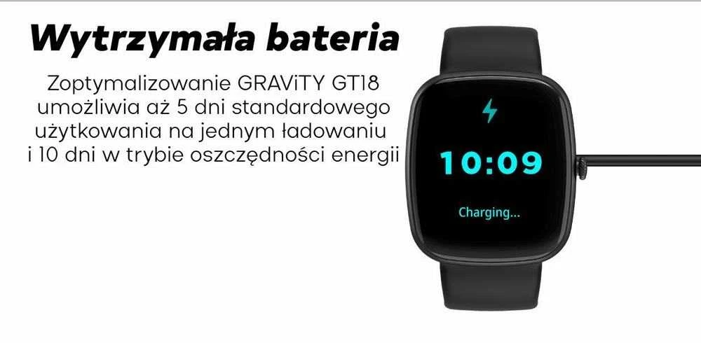 Išmanusis laikrodis UNISEX GRAVITY GT18-7 - BLUETOOTH CONNECTIONS, ADDITIONAL PASSAGE (sg036g)