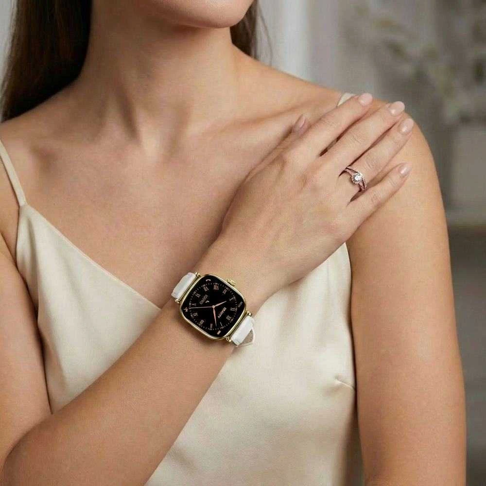 Išmanusis laikrodis DAMSKI GRAVITY GT32-2 - ROZMOWY BLUETOOTH, DODATKOWY PASEK (sg047b)