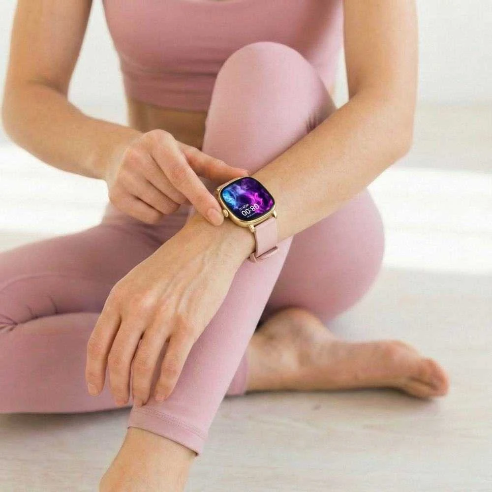 Išmanusis laikrodis DAMSKI GRAVITY GT32-1 - ROZMOWY BLUETOOTH, DODATKOWY PASEK (sg047a)