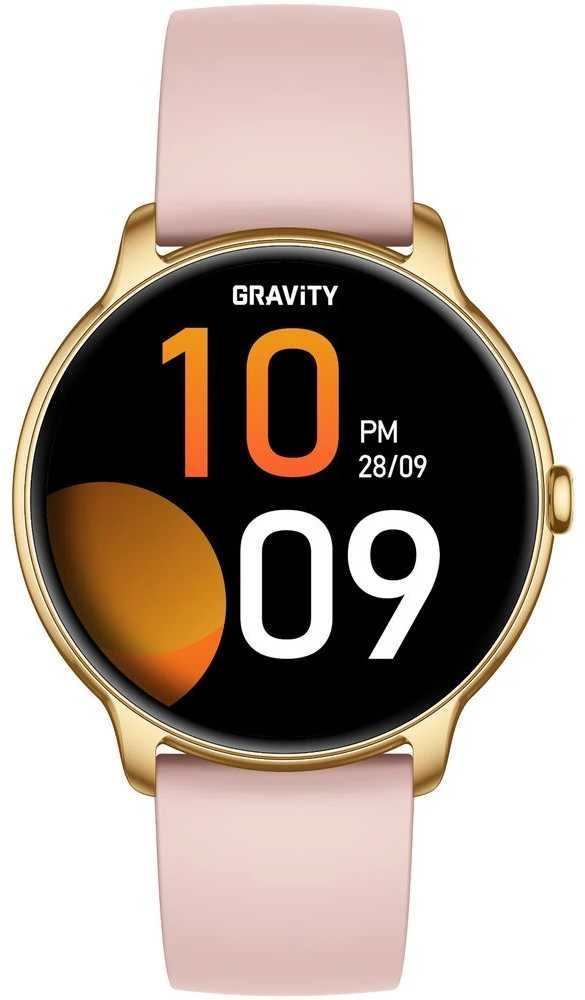 Išmanusis laikrodis DAMSKI GRAVITY GT31-1 - AMOLED, DODATKOWY PASEK (sg052a)