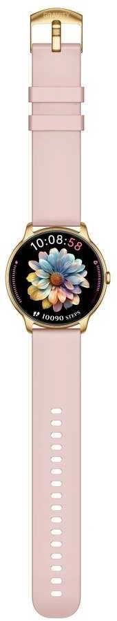 Išmanusis laikrodis DAMSKI GRAVITY GT31-1 - AMOLED, DODATKOWY PASEK (sg052a)