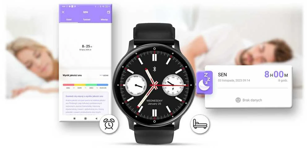 Išmanusis laikrodis UNISEX GRAVITY GT1-3 PRO - BLUETOOTH CONNECTIONS, ADDITIONAL PASSAGE (sg027c)