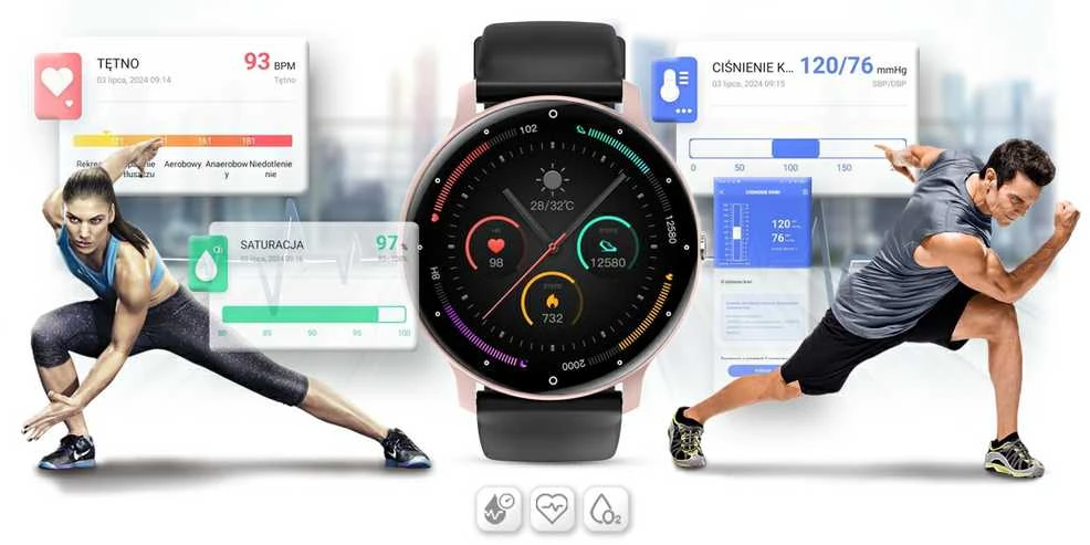 Išmanusis laikrodis UNISEX GRAVITY GT1-5 PRO - BLUETOOTH CONNECTIONS, ADDITIONAL PASSAGE (sg027e)