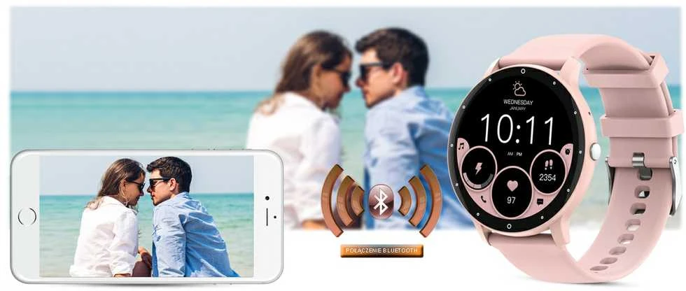 Išmanusis laikrodis UNISEX GRAVITY GT1-5 PRO - BLUETOOTH CONNECTIONS, ADDITIONAL PASSAGE (sg027e)