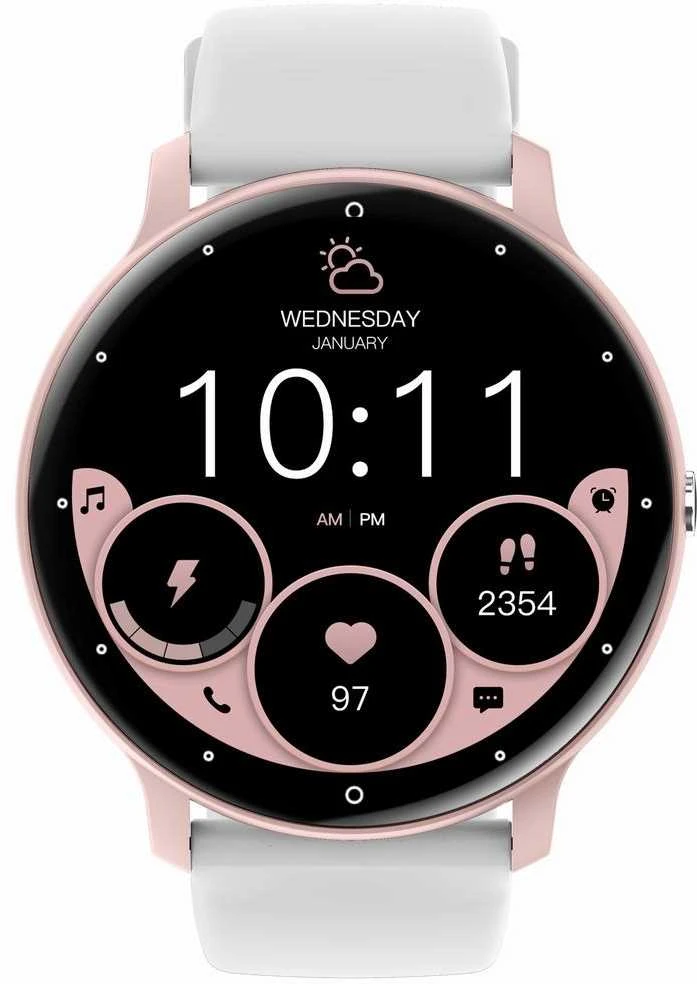 Išmanusis laikrodis UNISEX GRAVITY GT1-6 PRO - BLUETOOTH RYŠIAI, PAPILDOMAS PASAGE (sg027f)