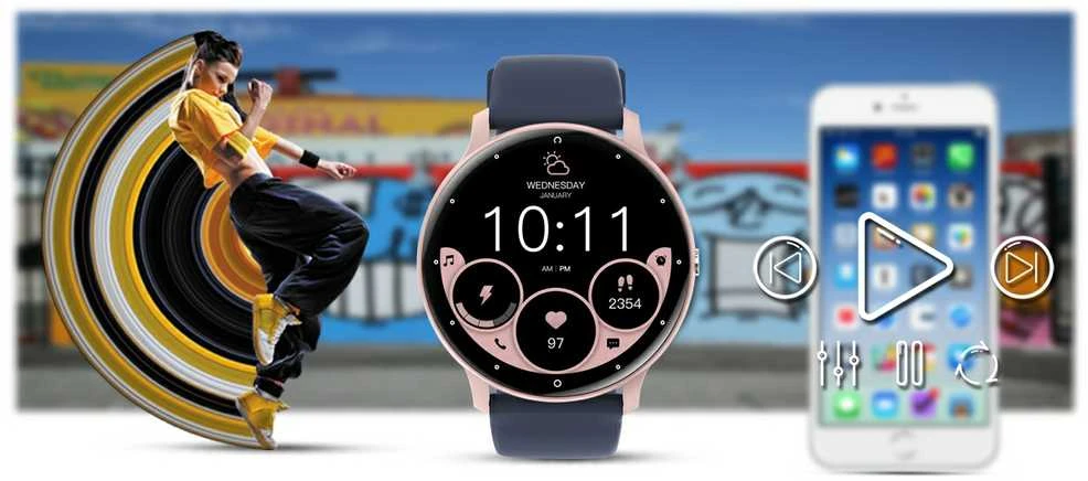 Išmanusis laikrodis UNISEX GRAVITY GT1-7 PRO - BLUETOOTH CONNECTIONS, ADDITIONAL PASSAGE (sg027g)
