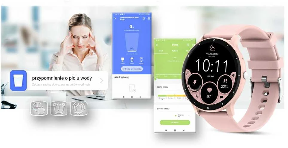 Išmanusis laikrodis UNISEX GRAVITY GT1-7 PRO - BLUETOOTH CONNECTIONS, ADDITIONAL PASSAGE (sg027g)