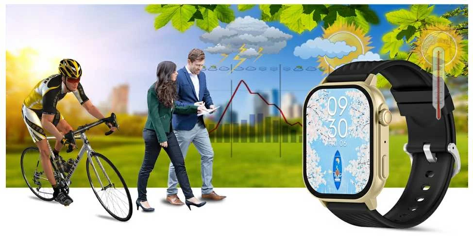 Išmanusis laikrodis UNISEX GRAVITY GT15-6 - BLUETOOTH RYŠIAI, PAPILDOMAS PRAĖJIMAS (sg029f)
