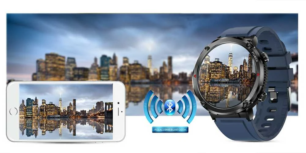 Išmanusis laikrodis MĘSKI GRAVITY GT21-5 - BLUETOOTH CALL, DODATKOWY PASEK (sg025e)
