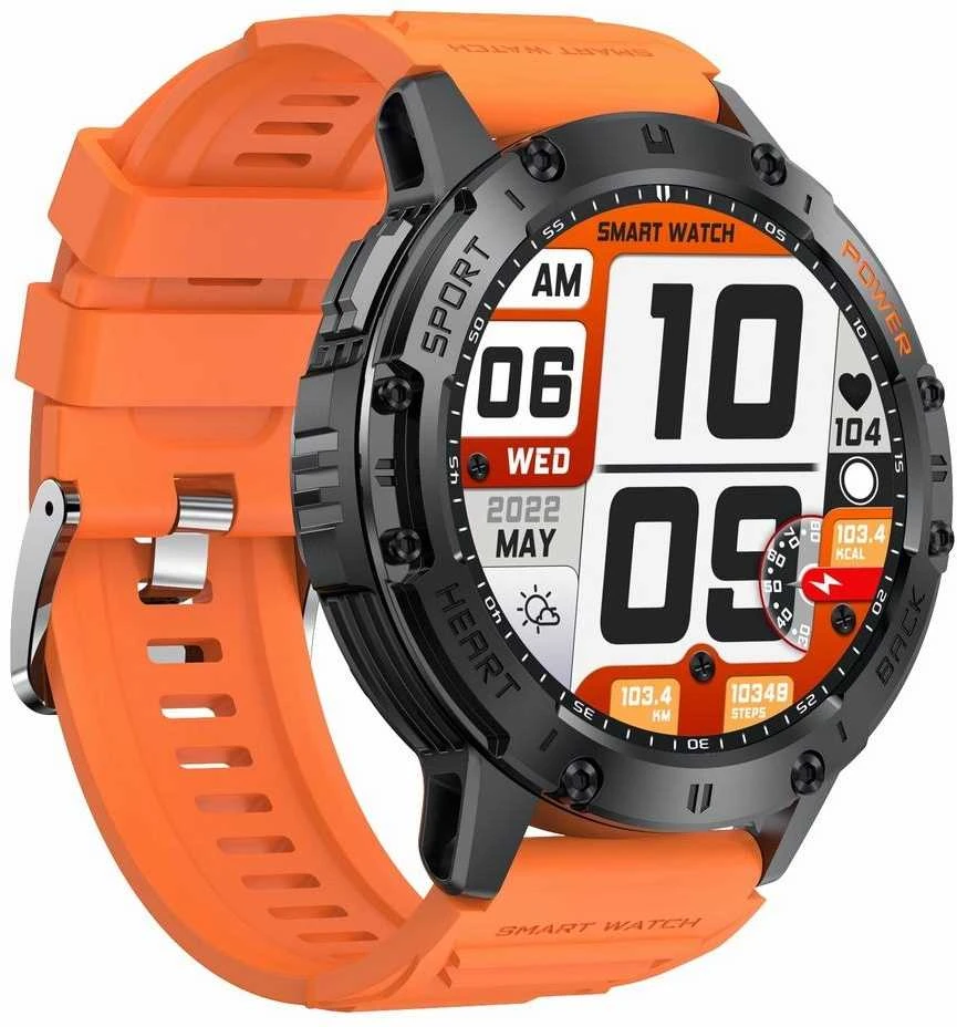 GRAVITY GT22-3 MEN'S Išmanusis laikrodis - AMOLED, ADDITIONAL BELT (sg030c)