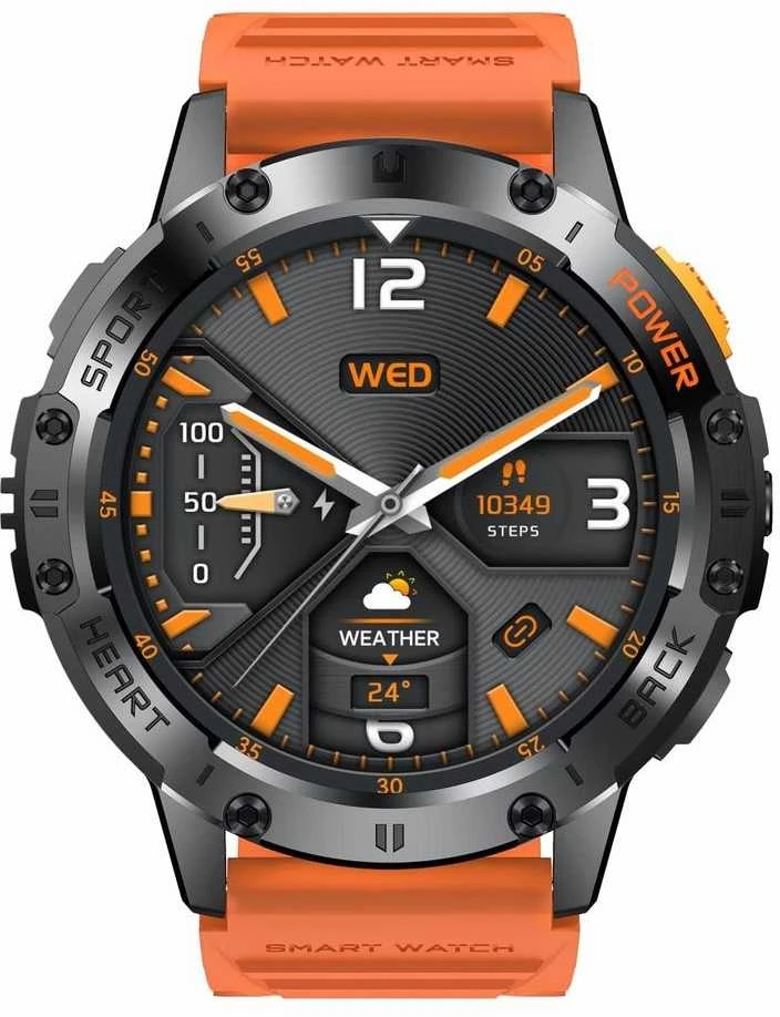 GRAVITY GT22-3 MEN'S Išmanusis laikrodis - AMOLED, ADDITIONAL BELT (sg030c)
