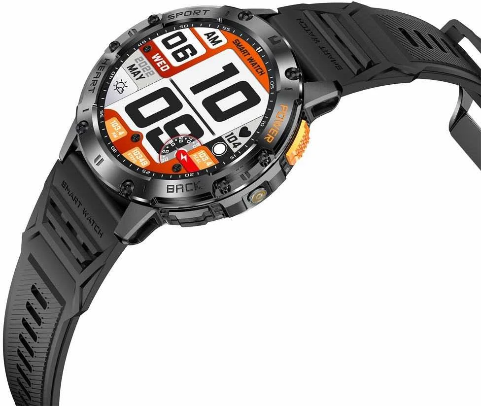 GRAVITY GT22-3 MEN'S Išmanusis laikrodis - AMOLED, ADDITIONAL BELT (sg030c)