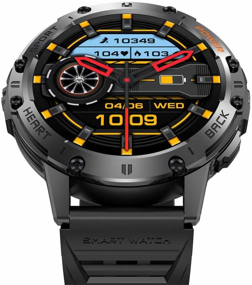 GRAVITY GT22-3 MEN'S Išmanusis laikrodis - AMOLED, ADDITIONAL BELT (sg030c)