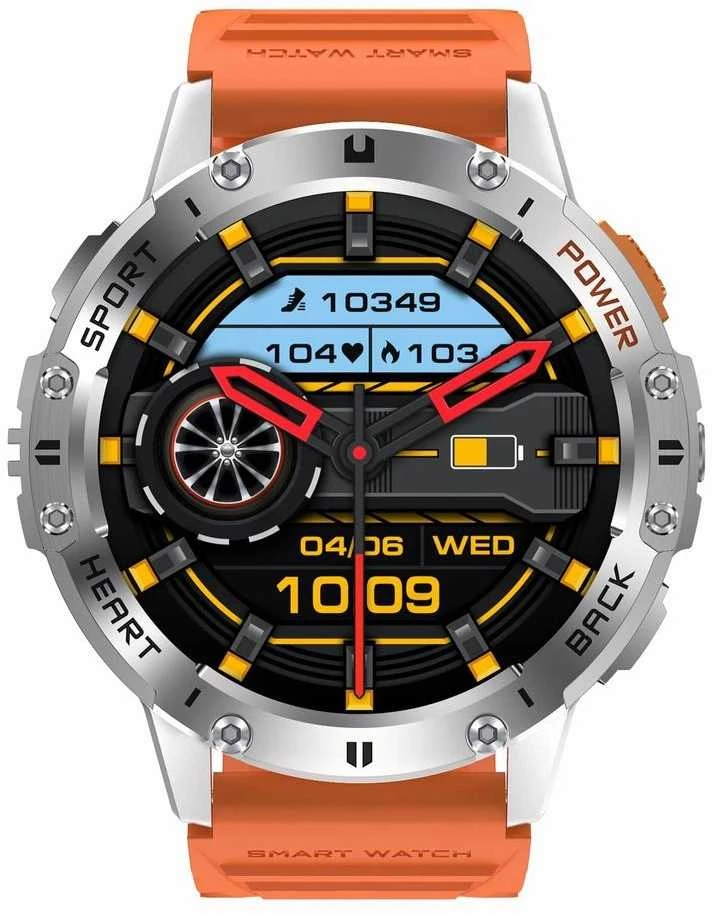 GRAVITY GT22-4 MEN'S Išmanusis laikrodis - AMOLED, ADDITIONAL BELT (sg030d)