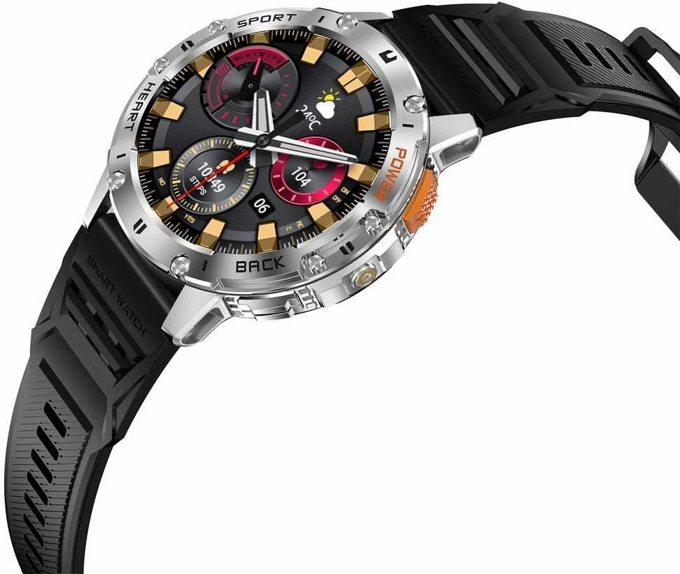 GRAVITY GT22-4 MEN'S Išmanusis laikrodis - AMOLED, ADDITIONAL BELT (sg030d)