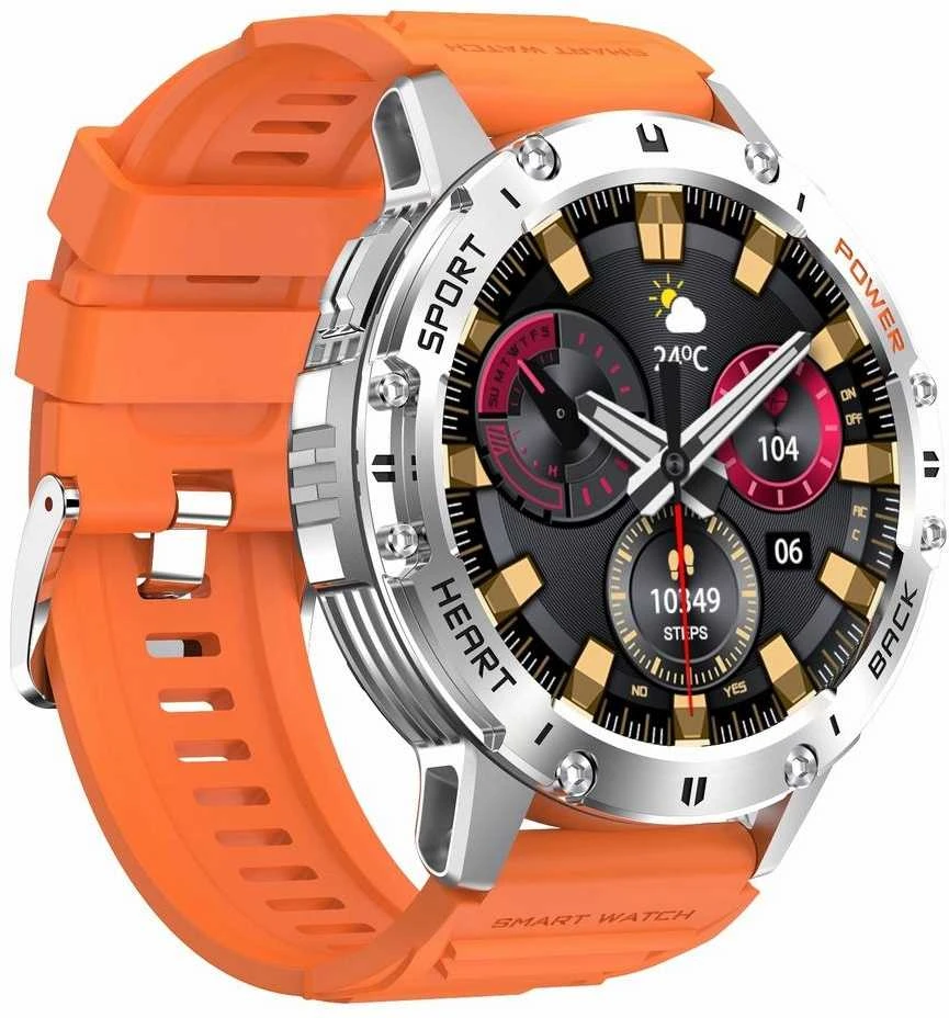 GRAVITY GT22-4 MEN'S Išmanusis laikrodis - AMOLED, ADDITIONAL BELT (sg030d)