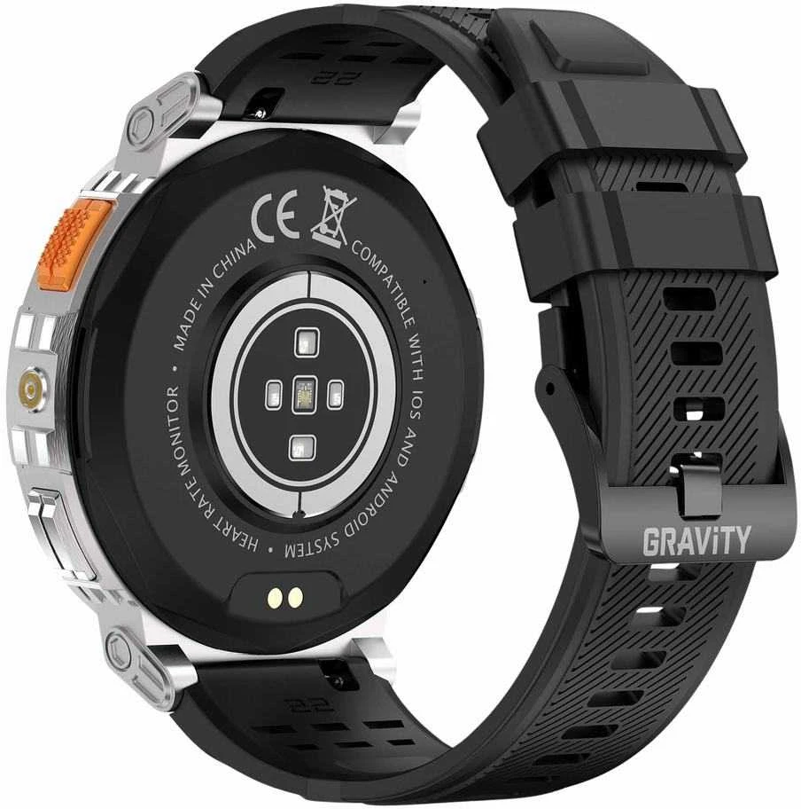 Išmanusis laikrodis MEN'S GRAVITY GT23-2 - TIMER, ADDITIONAL BELT (sg031b)