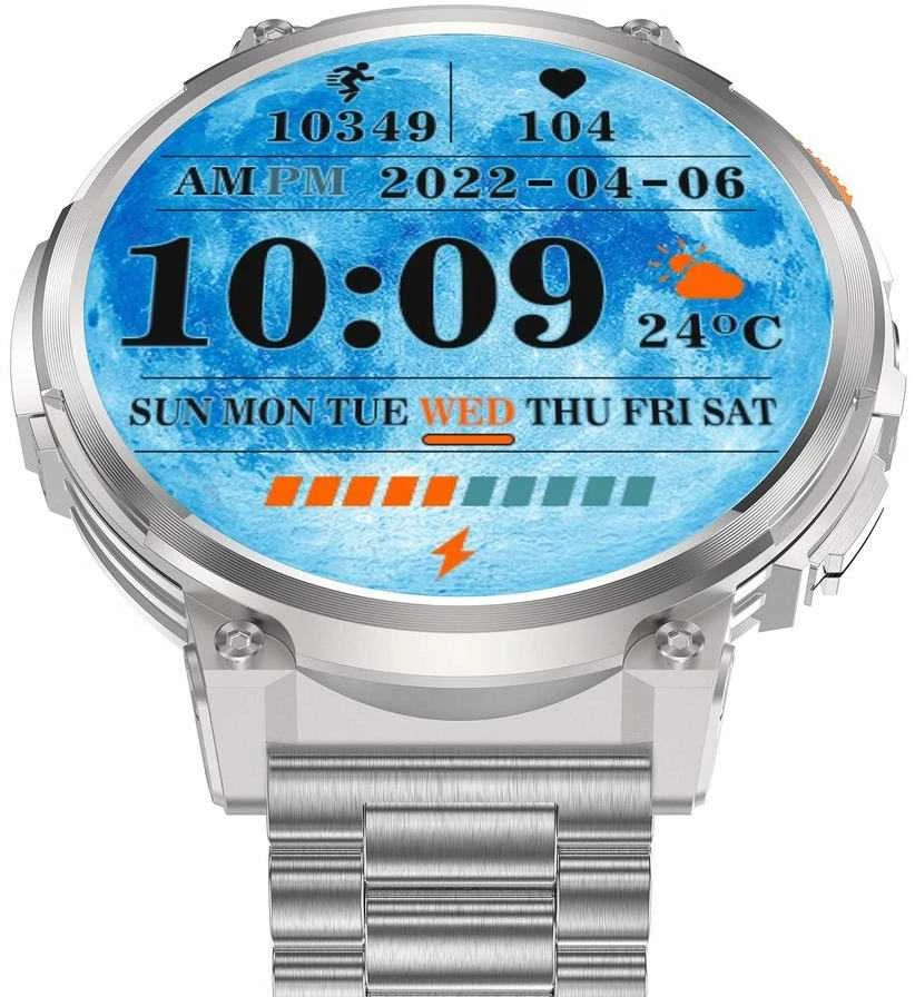 Išmanusis laikrodis MEN'S GRAVITY GT23-2 - TIMER, ADDITIONAL BELT (sg031b)