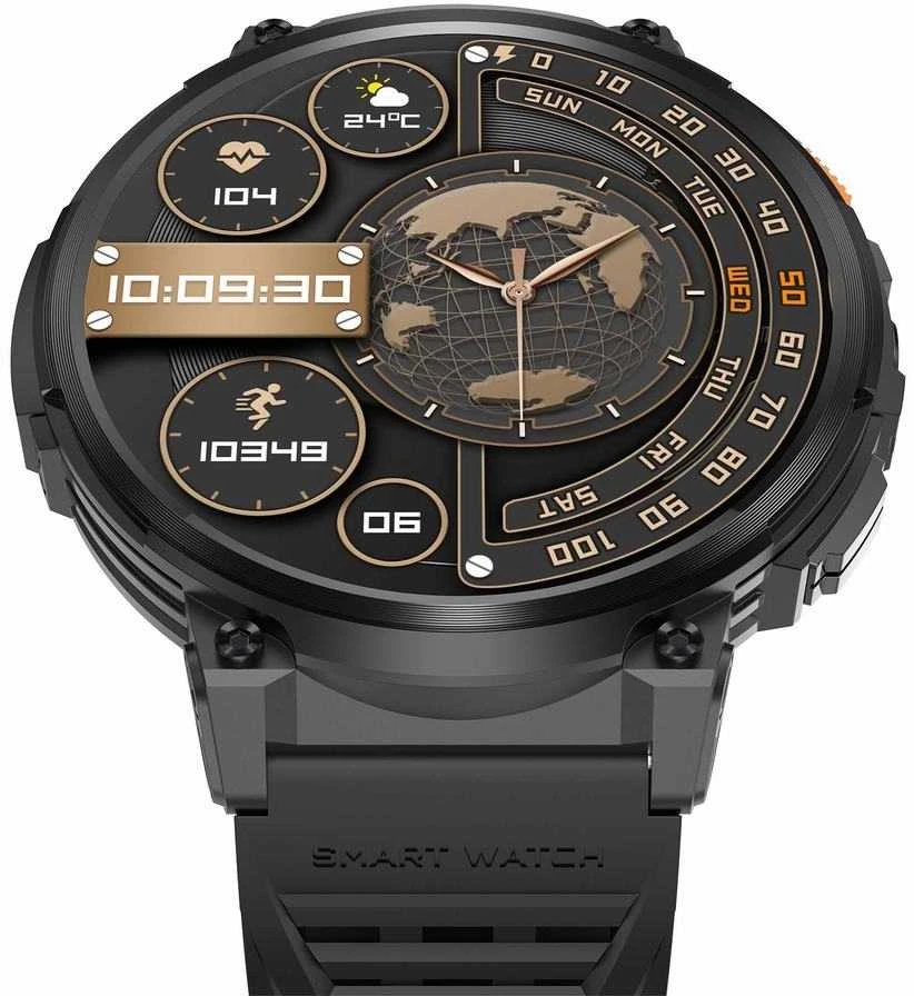 Išmanusis laikrodis MEN'S GRAVITY GT23-2 - TIMER, ADDITIONAL BELT (sg031b)
